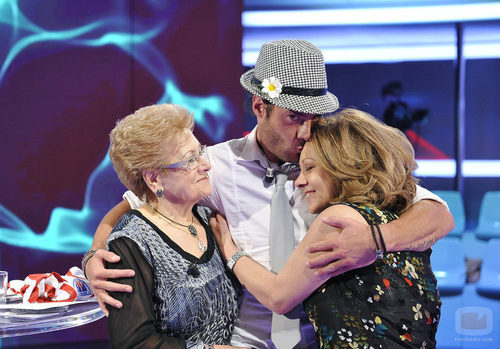 Alessandro se reencuentra con su familia en la final de 'Gran Hermano 12+1'