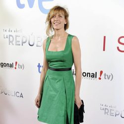 Carmen Conesa en el estreno en el Cine Capitol de 'Isabel' y '14 de abril. La República'
