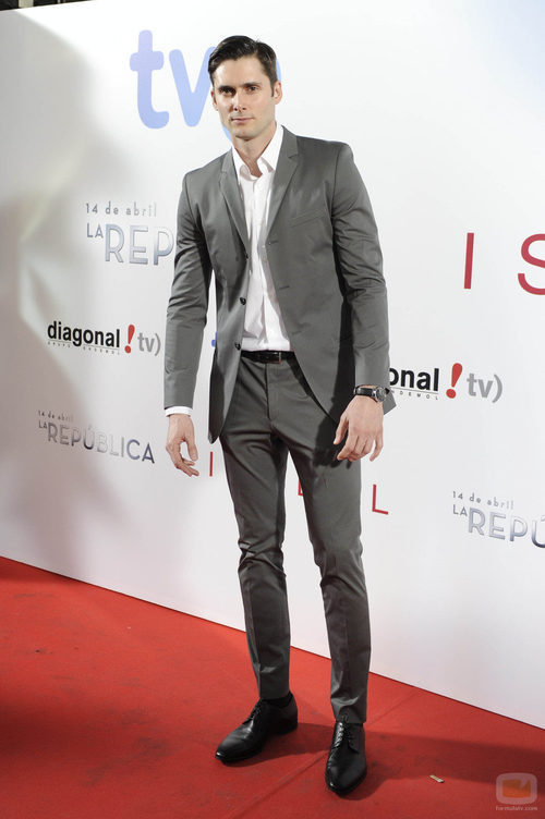Sergio Mur en la premier de 'Isabel' y la segunda temporada de '14 de abril. La República'