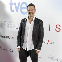 Roberto Enríquez en la premier de la segunda temporada de '14 de abril. La República' e 'Isabel'