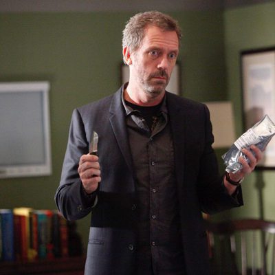 El doctor House en el capítulo "Tamaño natural"