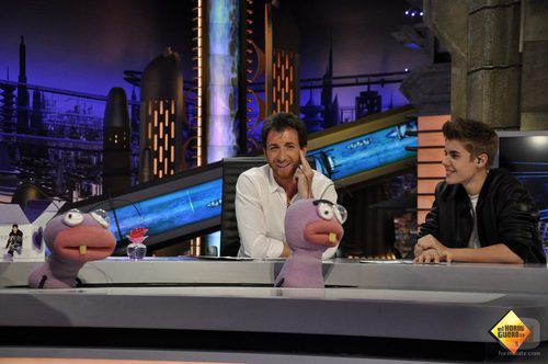 Pablo Motos y Justin Bieber con Trancas y Barrancas