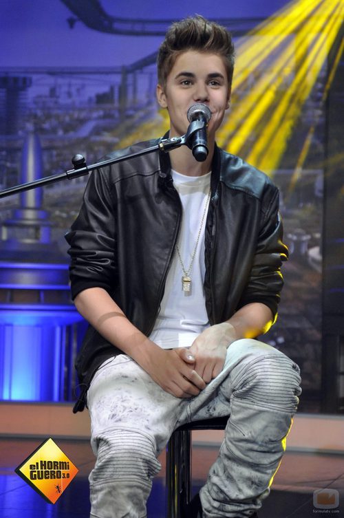 Justin Bieber presenta su disco en 'El hormiguero'