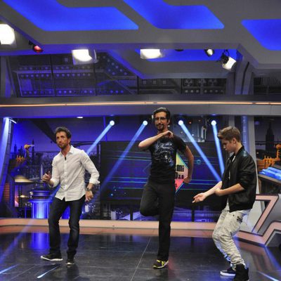 Justin Bieber baila con Pablo Motos y Marron