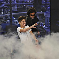 Justin Bieber se lo pasa en grande en 'El hormiguero'