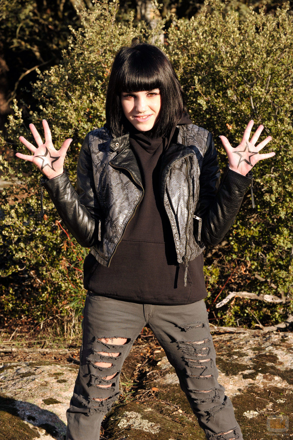 Angy en 'Los protegidos'