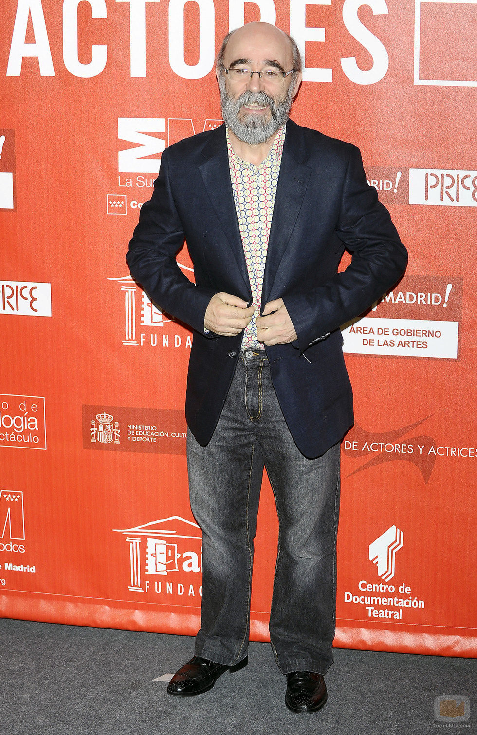Álex Angulo en los Premios de la Unión de Actores