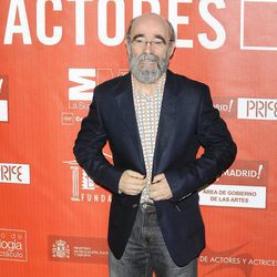 Álex Angulo en los Premios de la Unión de Actores