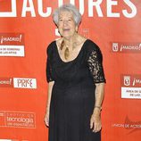 Asunción Balaguer en los Premios de la Unión de Actores 2012