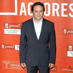 Luis Callejo en la alfombra roja de los Premios de la Unión de Actores 2012