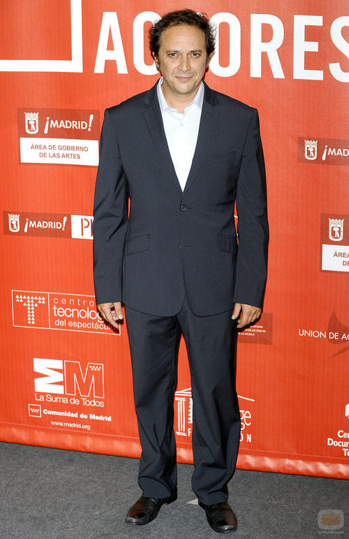 Luis Callejo en la alfombra roja de los Premios de la Unión de Actores 2012