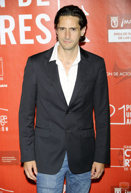 Juan Diego Botto en los Premios de la Unión de Actores 2012