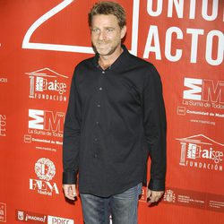 Juanjo Artero en los Premios de la Unión de Actores 2012