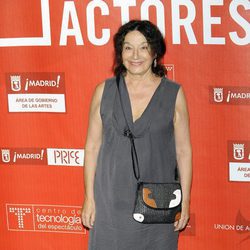 Petra Martínez posa en los Premios de la Unión de Actores 2012