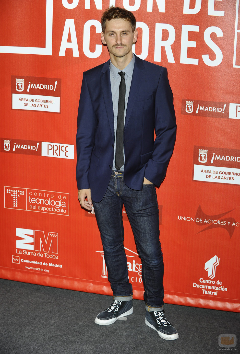 Raúl Arévalo en los Premios de la Unión de Actores 2012