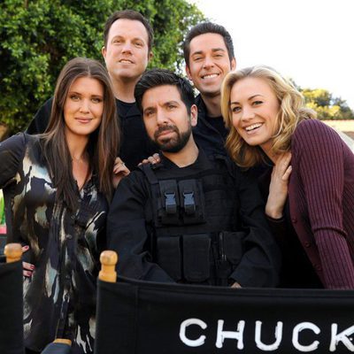 Reparto principal de 'Chuck' en su quinta temporada