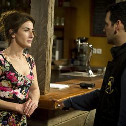 Fran Perea y Belén López hablan en el último episodio de 'Luna, el misterio de Calenda'