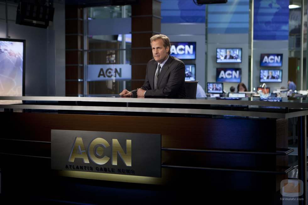 Jeff Daniels es el presentador William McAvoy en 'The Newsroom'