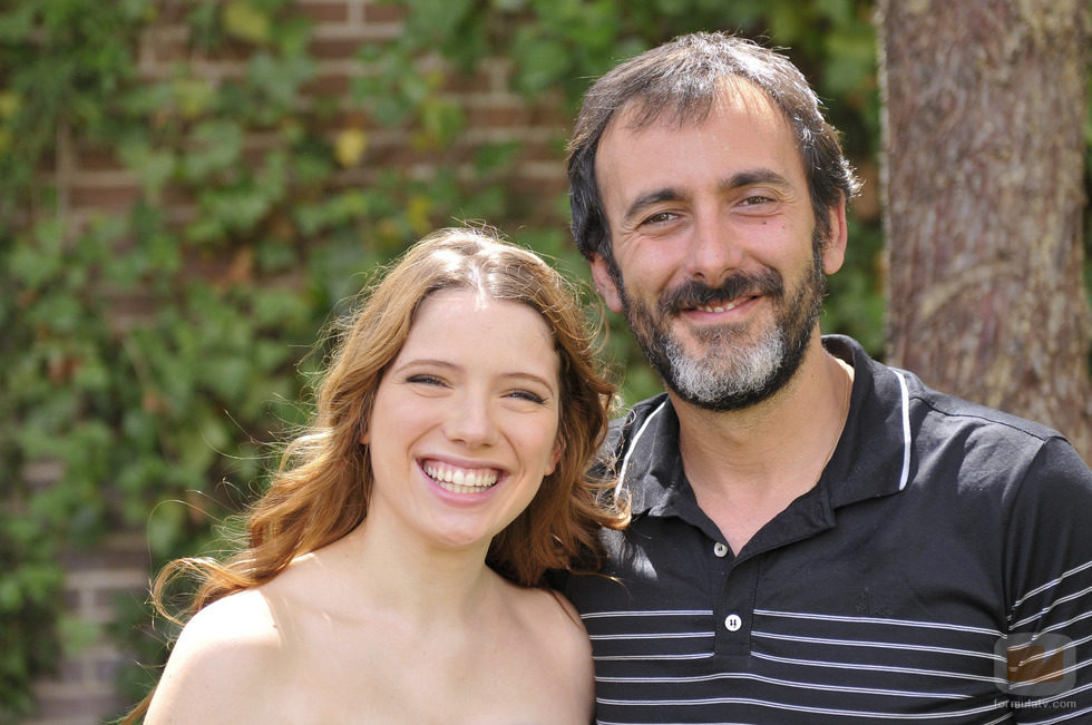 Diana Gómez y Miquel García Borda, actores de 'El secreto de Puente Viejo'