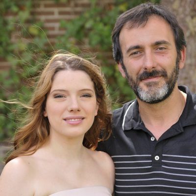 Los actores Diana Gómez y Miquel García Borda