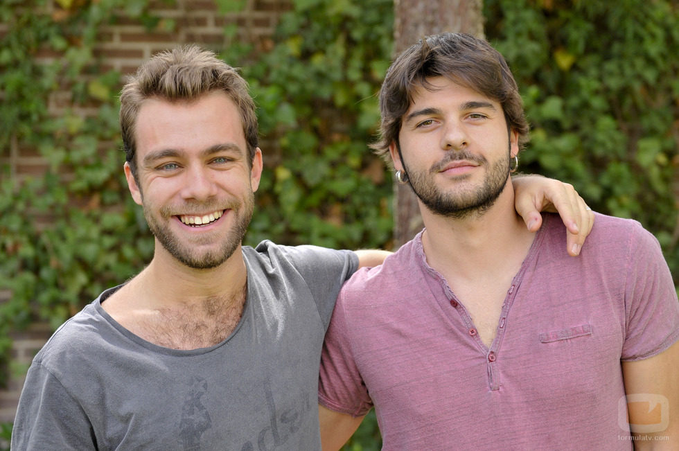 Los actores Carlos Serrano y Jordi Coll