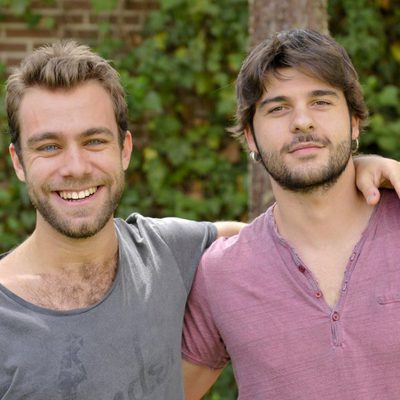 Los actores Carlos Serrano y Jordi Coll