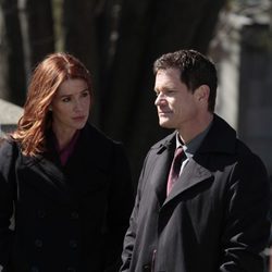 Poppy Montgomery y  Dylan Walsh