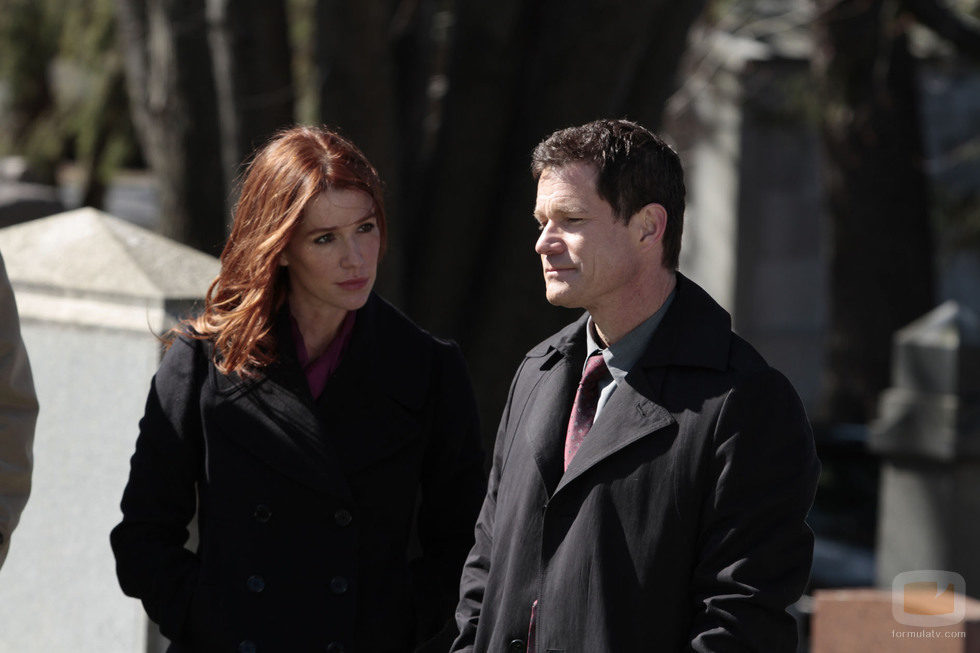 Poppy Montgomery y  Dylan Walsh