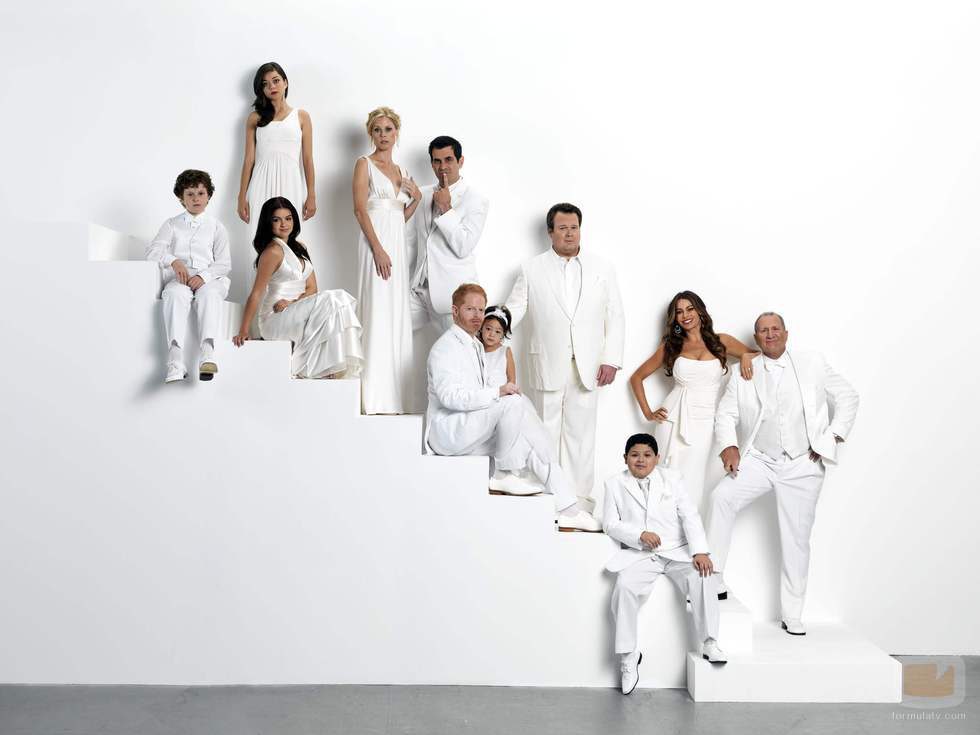 Foto promocional de la tercera temporada de 'Modern Family'