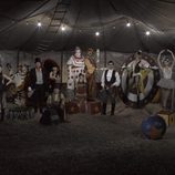 El circo de 'Modern Family'. Foto promocional de la tercera temporada