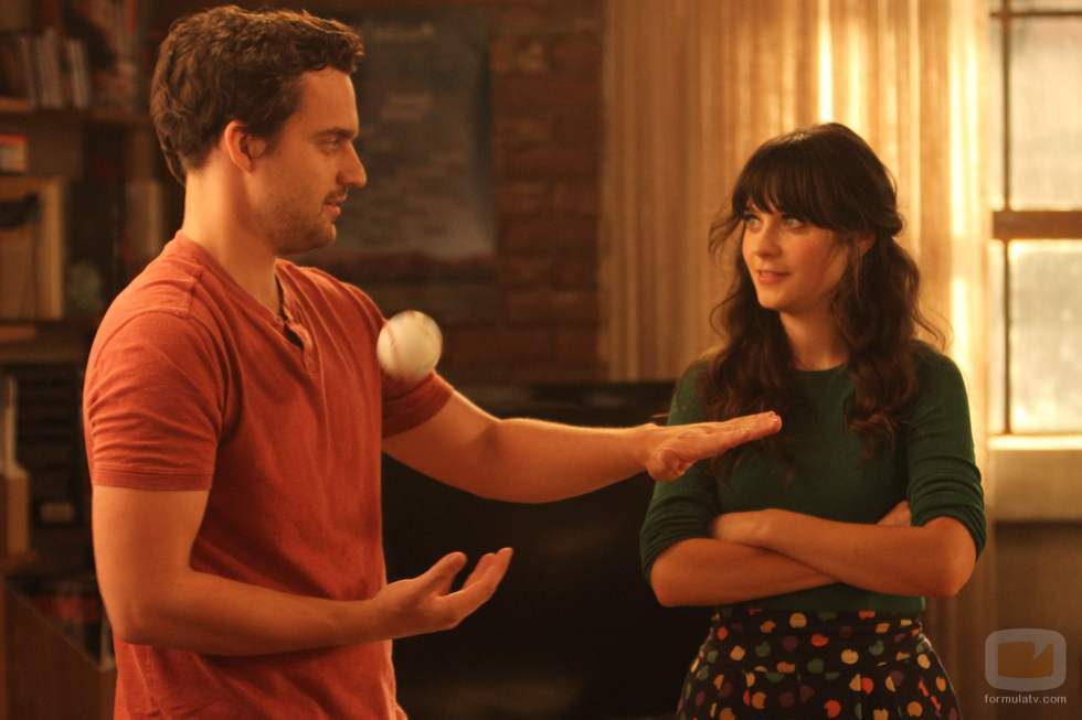 Jess Day y Nick Miller, personajes de 'New Girl'
