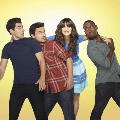 Los cuatro compañeros de piso de 'New Girl'