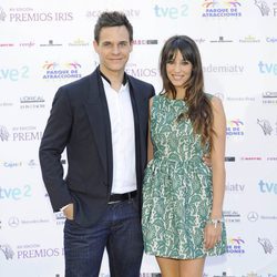 Christian Gálvez y Almudena Cid en los Premios Iris 2012