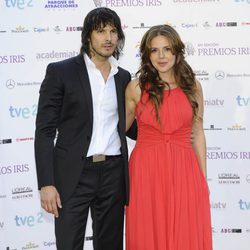 David Janer y Miryam Gallego en los Premios Iris 2012
