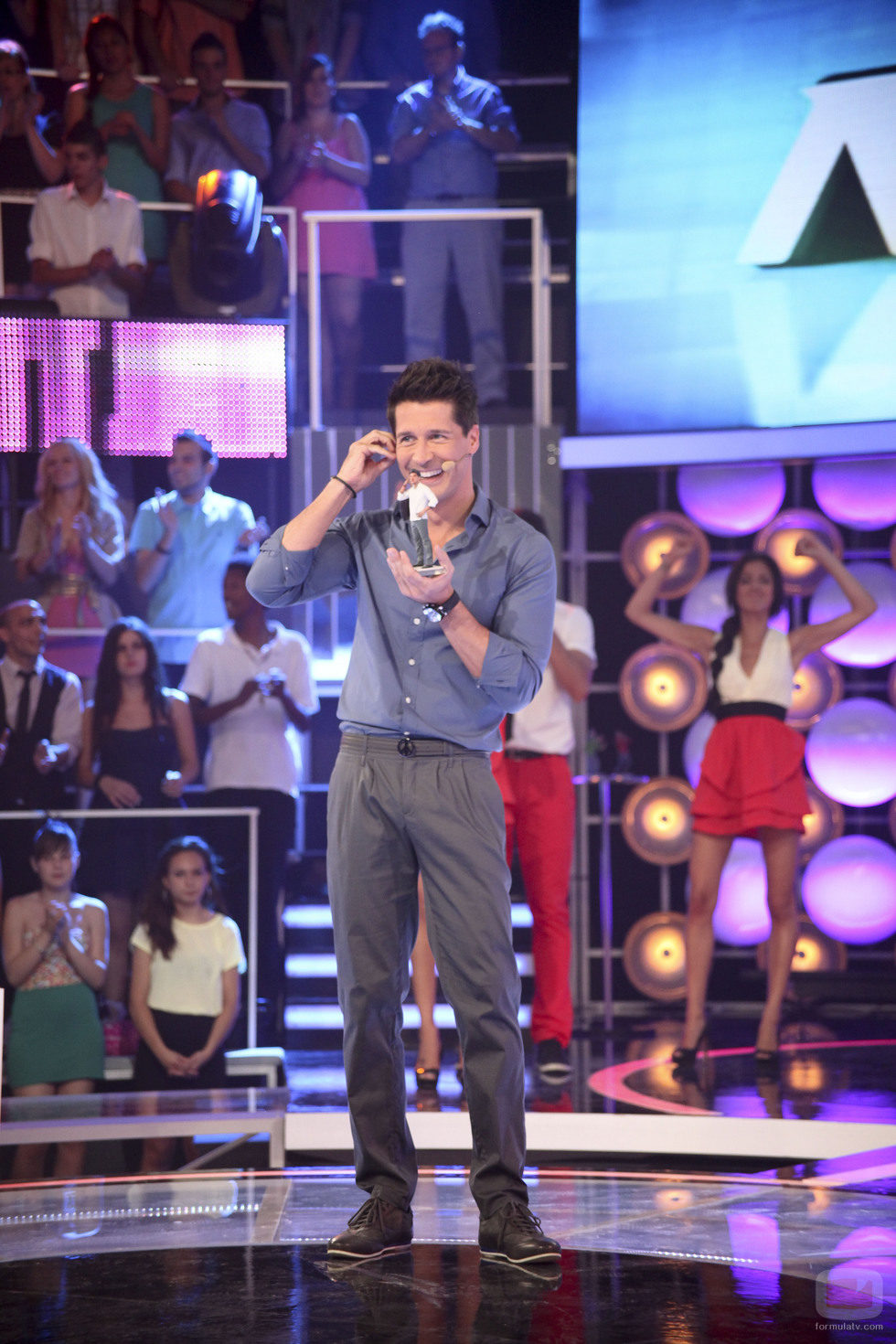 Jaime Cantizano en el primer programa de 'Dando la nota'