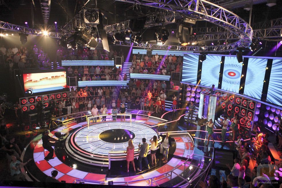 Plató de 'Dando la nota', el nuevo espacio musical de Antena 3 