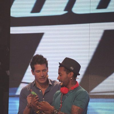 Jaime Cantizano y Sergio Alcover en el primer programa de 'Dando la nota'