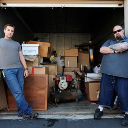 Allen Haff y Clinton "Ton" Jones en 'Cazasubastas'