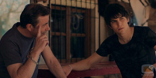 Miguel Insua y Pablo Oliveros en 'IP la serie'