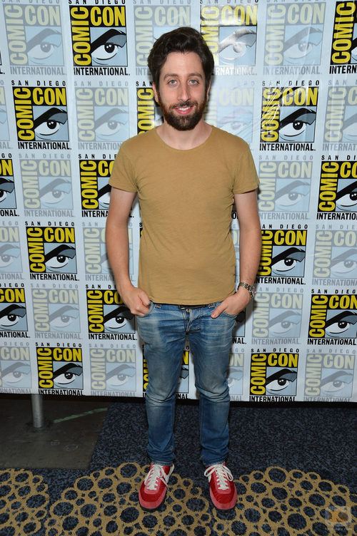 Simon Helberg de 'The Big Bang Theory' en la Comic-Con 2012