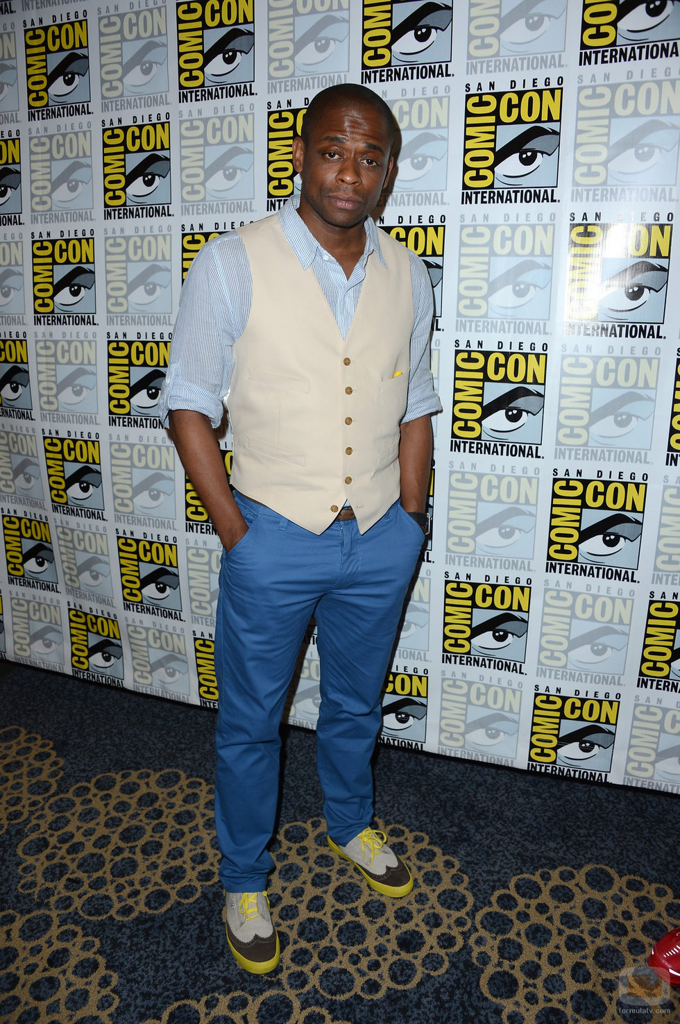 Dulé Hill de 'Psych' en la Comic-Con 2012