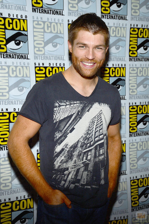Liam McIntyre de 'Spartacus' en la Comic-Con 2012