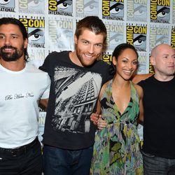 El reparto de 'Spartacus' en la Comic-Con 2012