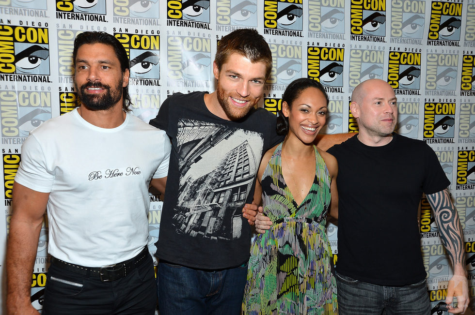 El reparto de 'Spartacus' en la Comic-Con 2012
