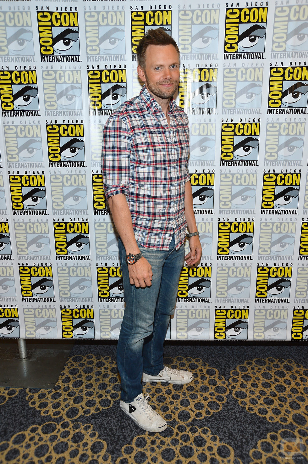 Joel McHale de 'Community' en la Comic-Con 2012
