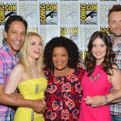 El reparto de 'Community' en la Comic-Con 2012