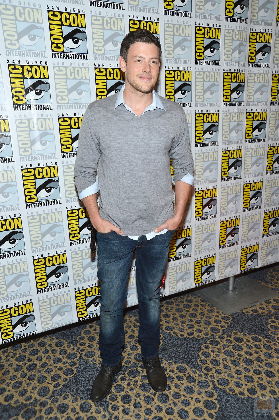 Cory Monteith de 'Glee' en la Comic-Con 2012