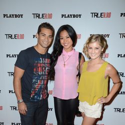 Hector Davis Jr., Erica Fahn y Brittany Anne Pirtle en la Comic-Con 2012