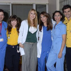 María Barranco y el resto del equipo de 'Hospital Central'