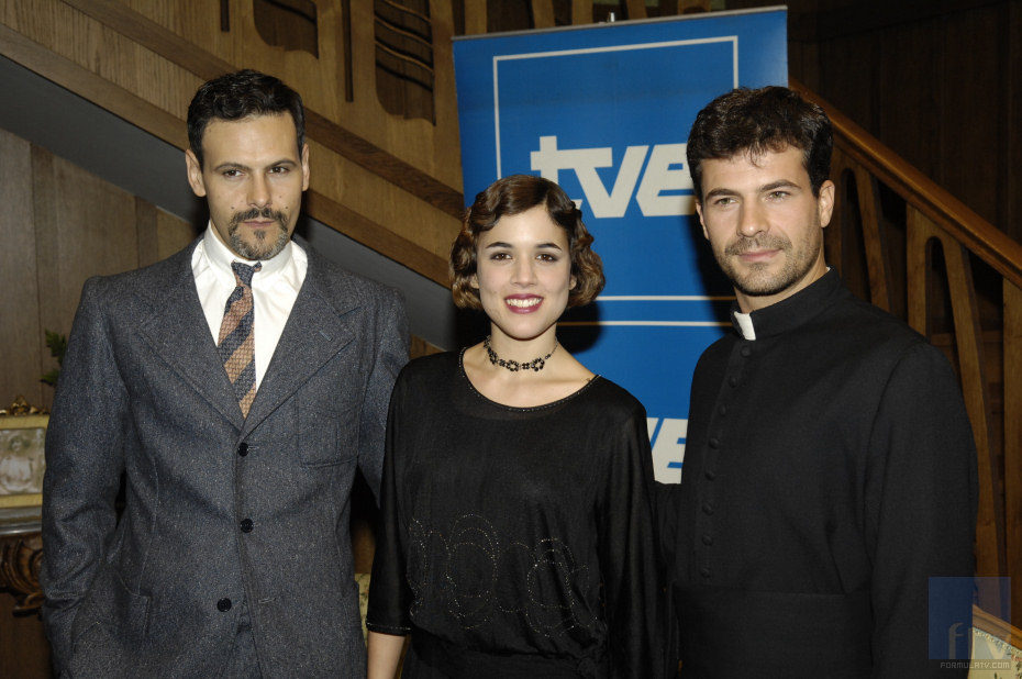 Adriana Urgarte, Rodolfo Sancho y Roberto Enríquez en 'La Señora'